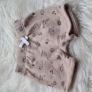 Baby shorts neutral color